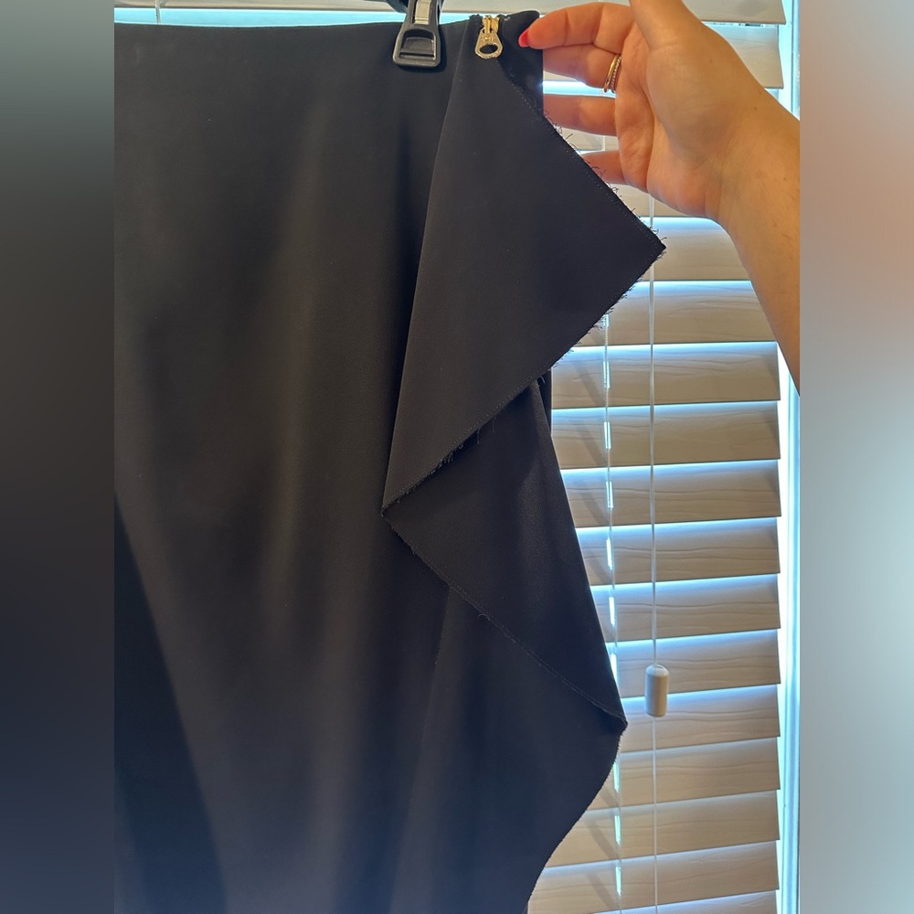 Versace black skirt